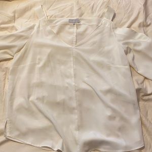 White long sleeve blouse